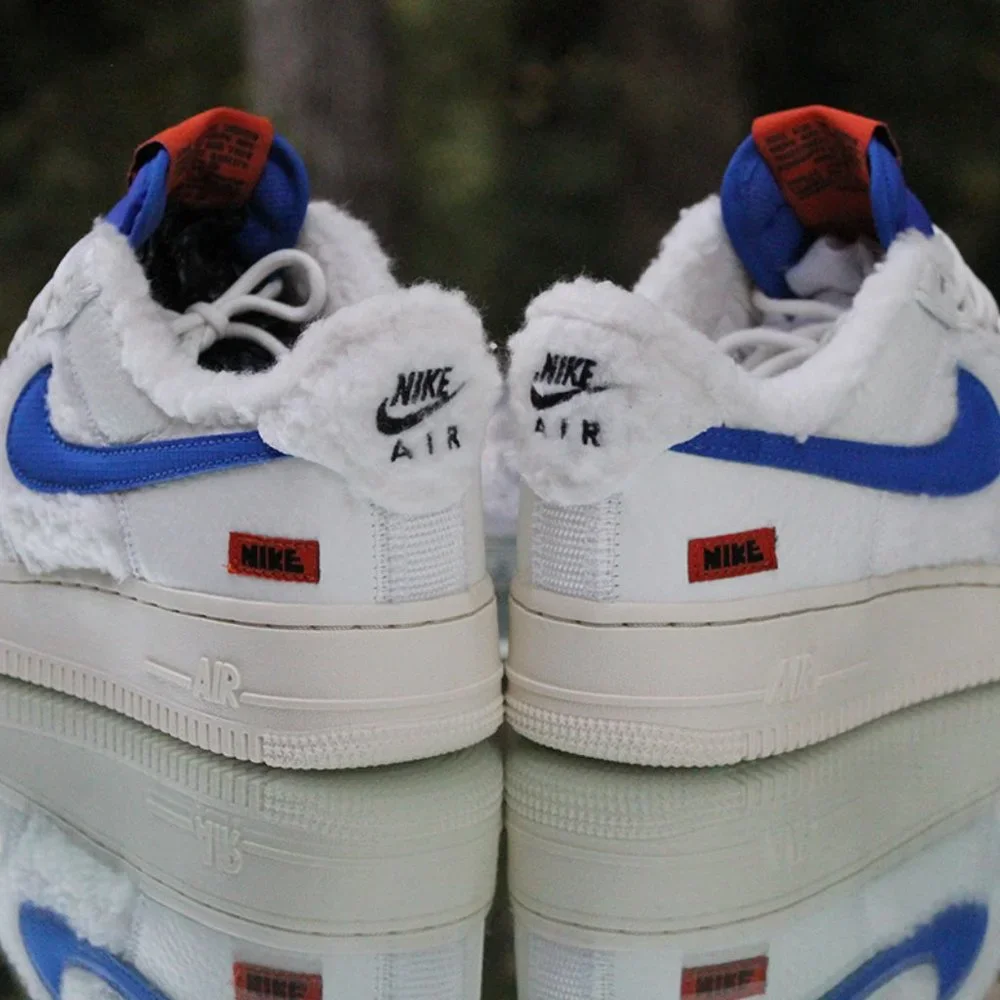 Nike Air Force 1 Low Sherpa Fleece - Picture 11 of 12
